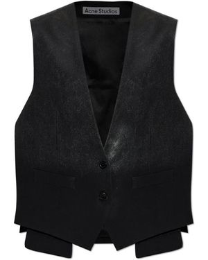 Acne Studios Vests - Negro