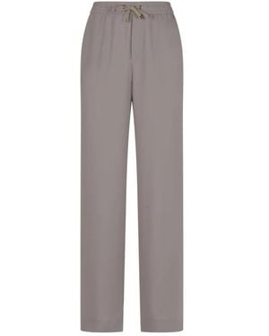 Herno Straight Pants - Gray