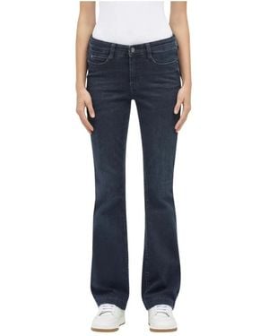 M·a·c Bootcut jeans midnight wash - Blau