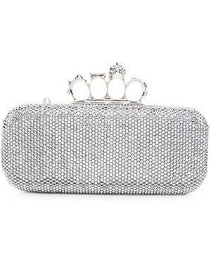 McQueen Clutches - Grey