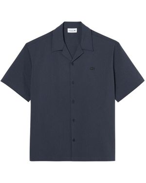 Lacoste Short Sleeve Shirts - Blue