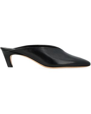 Soeur Heeled Mules - Negro