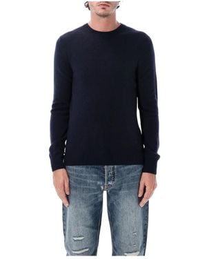 Emporio Armani Round-Neck Knitwear - Azul