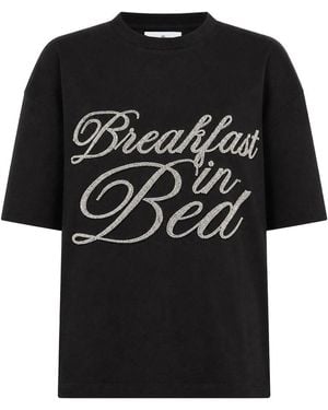 Philipp Plein T-Shirt Crystal - Schwarz