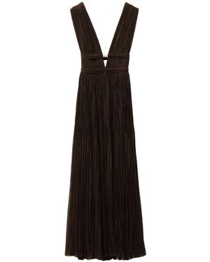 Ba&sh Kleedjes ,Bruin ,Tania Dress - Zwart