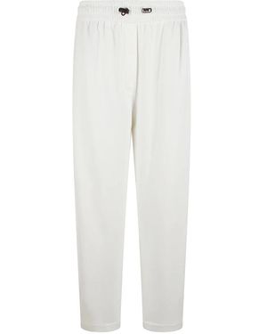 Brunello Cucinelli Slim-Fit Pants - White