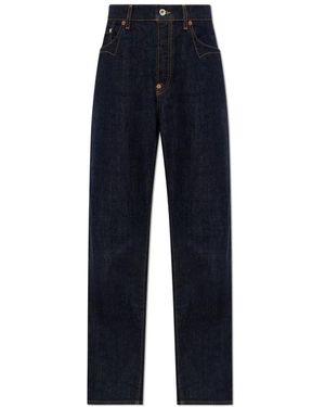 KENZO Straight-Leg Jeans - Blauw