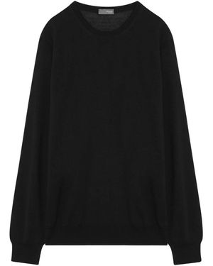 Drumohr Rundhalsausschnitt pullover - Schwarz