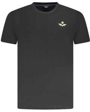 Armata Di Mare Tops ,Zwart ,T-Shirt Met Korte Mouwen