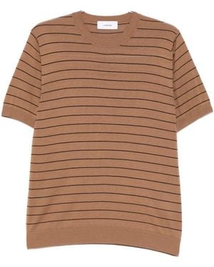 Lardini T-Shirts - Brown