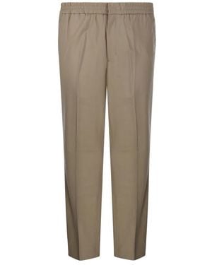 Ami Paris Straight Trousers - Marrón