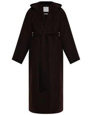 Sportmax Olmo Wollmantel - Schwarz