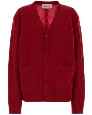 Ami Paris Kabel Villen Vest - Rood