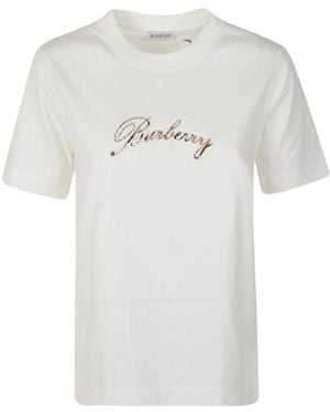 Burberry T-Shirts - White