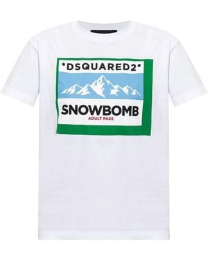 DSquared² T-Shirts - Blanco