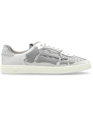 Amiri 'Glitter Pacific Bones' Sports Shoes - White