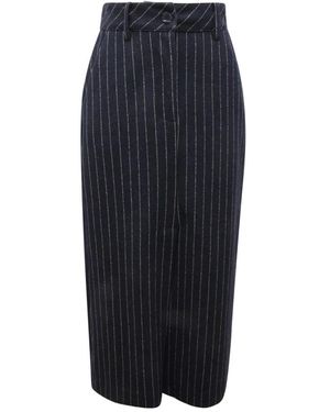 EMMA & GAIA Midi Skirts - Azul