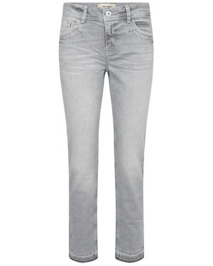 Mos Mosh Cropped Jeans - Gris