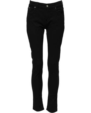 Dolce & Gabbana Skinny Fit Jeans - Black