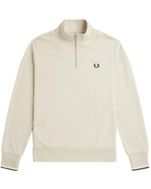 Fred Perry Turtlenecks - White