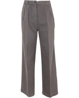 A.P.C. Wide Trousers - Grey