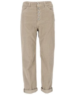Dondup Straight Fit Jeans - Natural