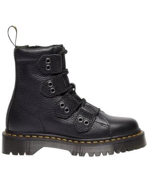 Dr. Martens 1460 Bex Schnürstiefel - Schwarz