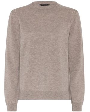 Bruuns Bazaar Truien & Vesten ,Round-Neck Truien - Bruin