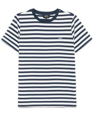 A.P.C. T-Shirts - Azul