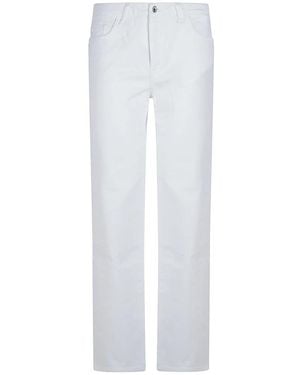 Patrizia Pepe Straight Jeans - White