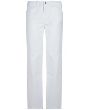 Patrizia Pepe Straight Jeans - White