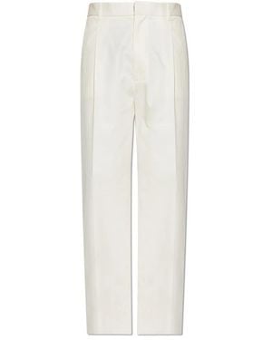 DSquared² Wide Trousers - White