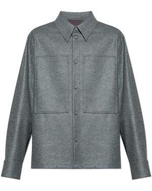 Jil Sander Casual Shirts - Grey