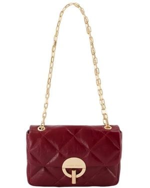Vanessa Bruno Moon Moyen Crossbody - Rood