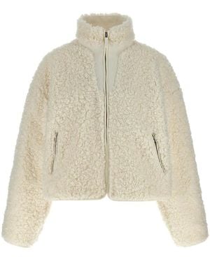 Entire studios Faux Fur & Shearling Jackets - Natural
