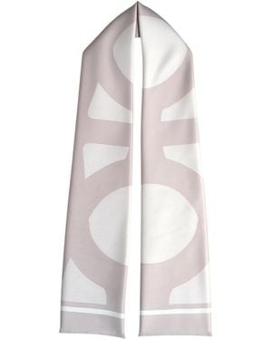 Coccinelle Accessoires ,Roze ,Foulard - Wit