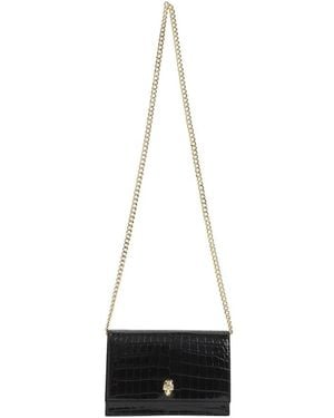 McQueen Cross Body Bags - Black