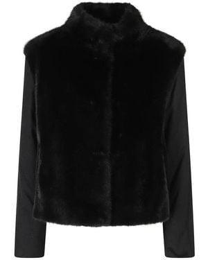 Herno Faux Fur & Shearling Jackets - Nero