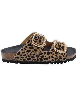 Scholl Schoenen ,Bruin ,Hestia Slider
