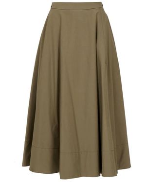 Cruna Midi Skirts - Vert