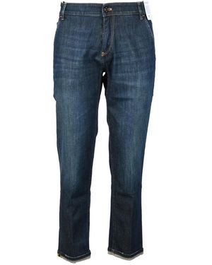 PT Torino Stretch Katoenen Jeans - Blauw
