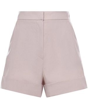 Max Mara Short Shorts - Purple
