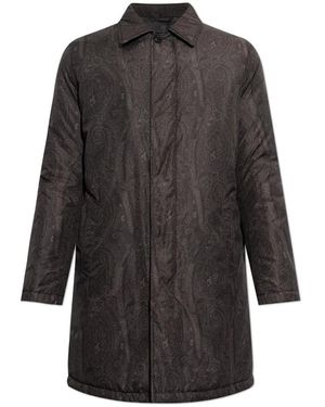 Etro Jassen ,Grijs ,Coats - Zwart