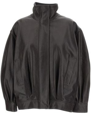 Arma Paula Lederjacke - Grau