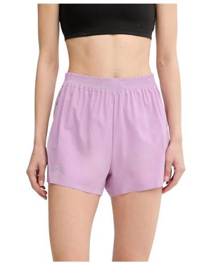 On Shoes Train Shorts - Paars