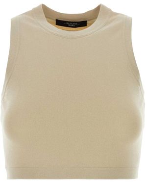 Weekend by Maxmara Sleeveless Tops - Natural