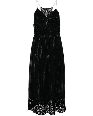 Twinset Midi Dresses - Black