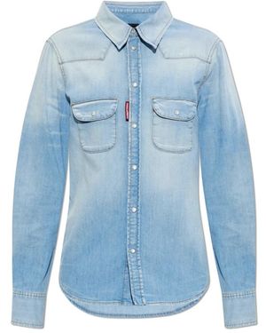 DSquared² Denim Shirts - Blue