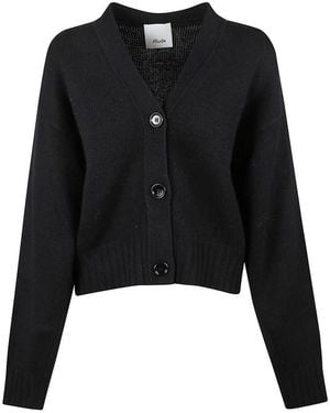 Allude V-Neck Vest - Zwart