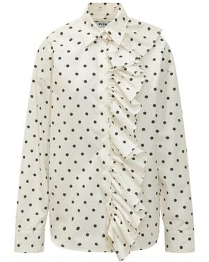 MSGM Shirts - White
